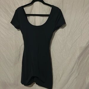 Black workout romper
